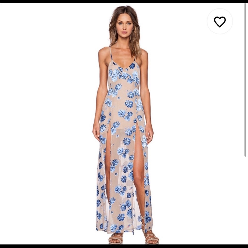 For Love and Lemons dress with adjustable straps